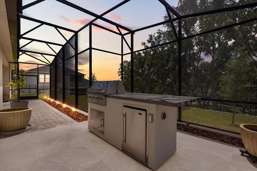 Exterior details and patio area of a home in , Apopka (Image 24).
