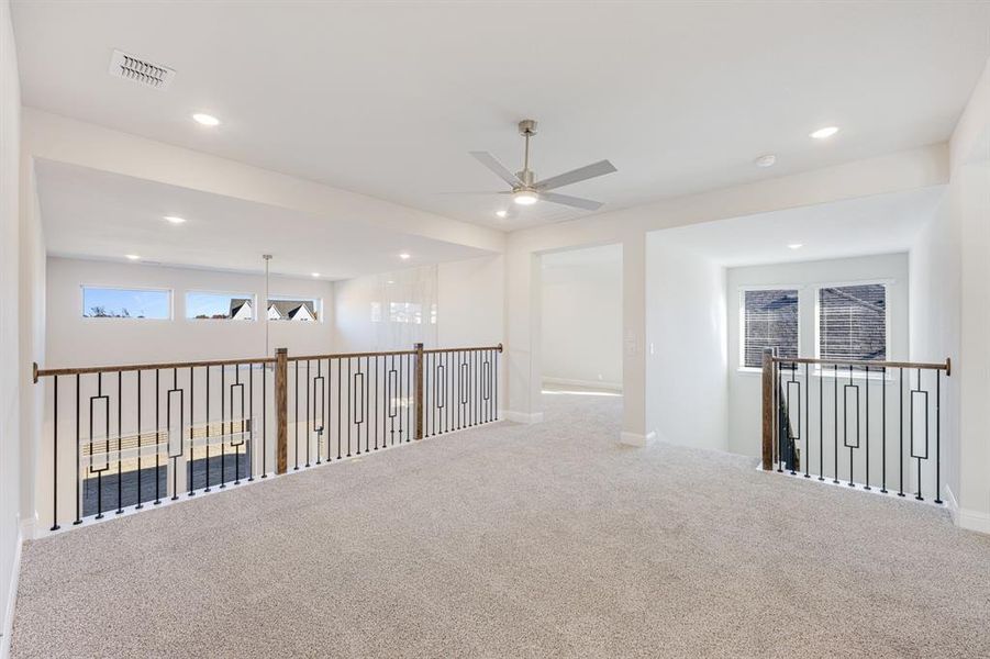 Spacious, unfurnished interior of a new home in The Lakes at Parks of Aledo, Aledo (Image 21).