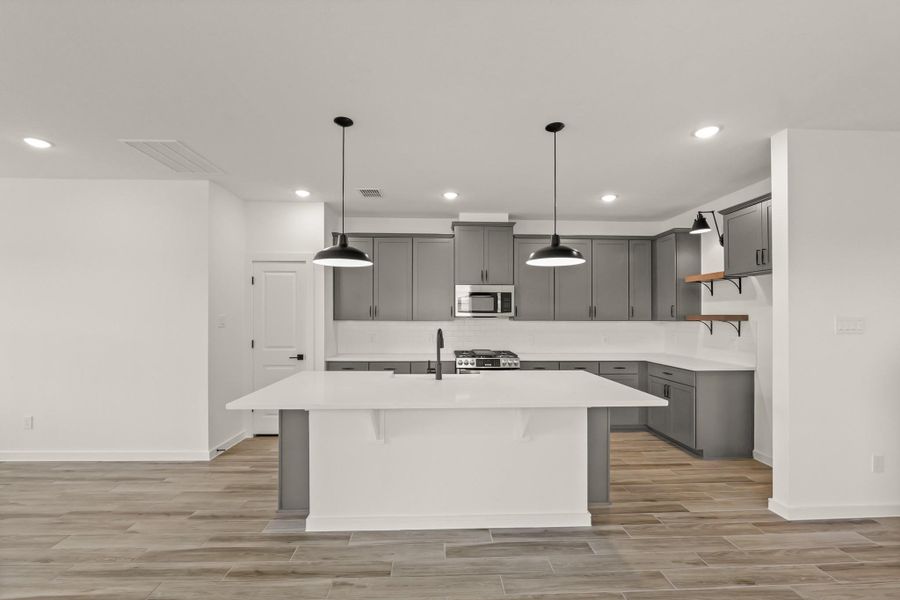 Lovely island kitchen