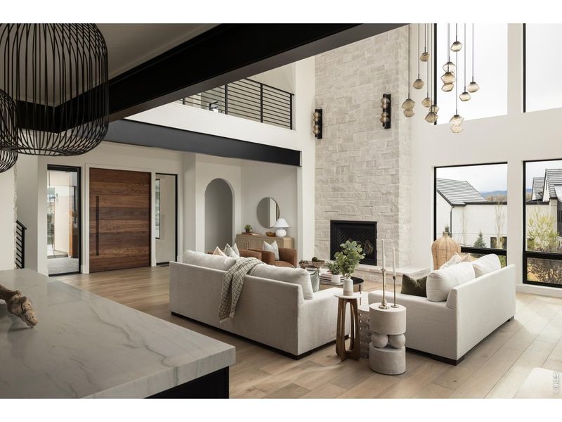 Furnished interior view inside a new home in , Berthoud (Image 24).