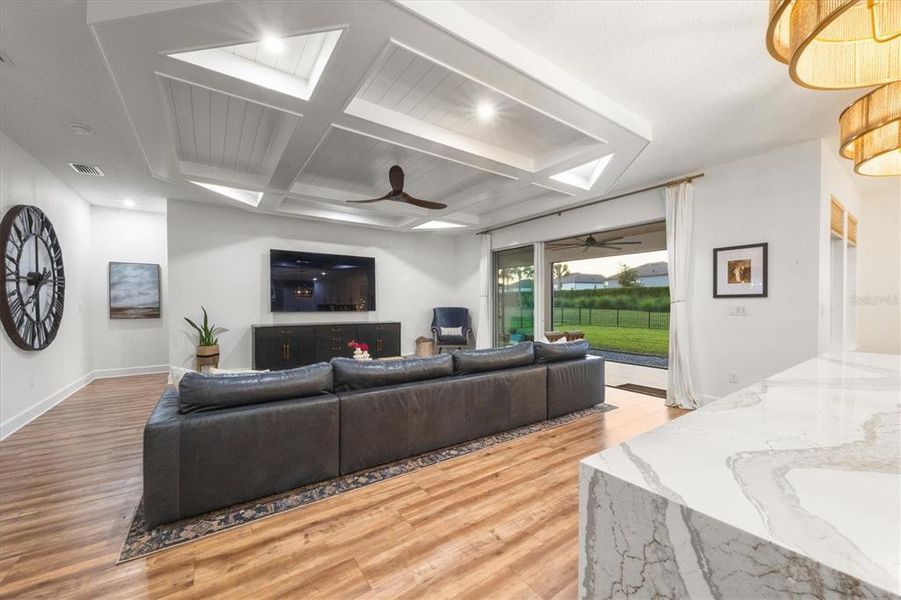 Furnished interior view inside a new home in , Sarasota (Image 35).