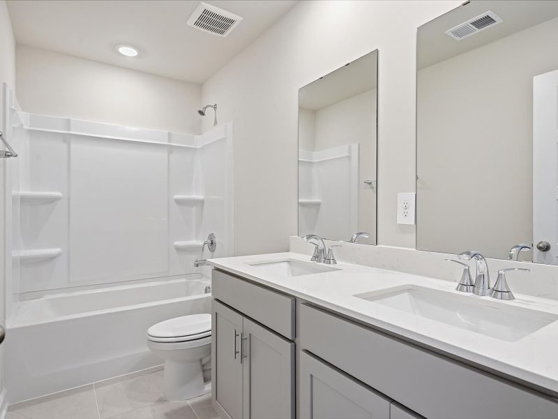 Furnished interior view inside a new home in Southwell Commons, Anderson (Image 6).
