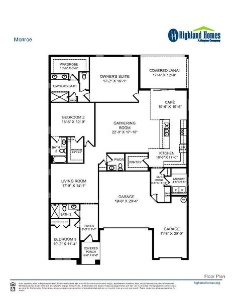 Monroe - Home Layout Monroe - Home Layout