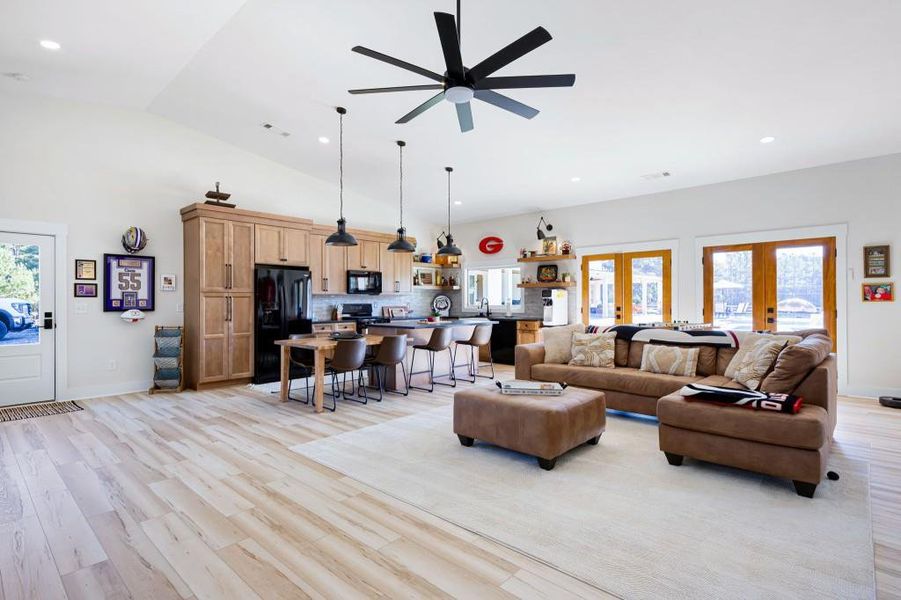 Furnished interior view inside a new home in , Rydal (Image 6).