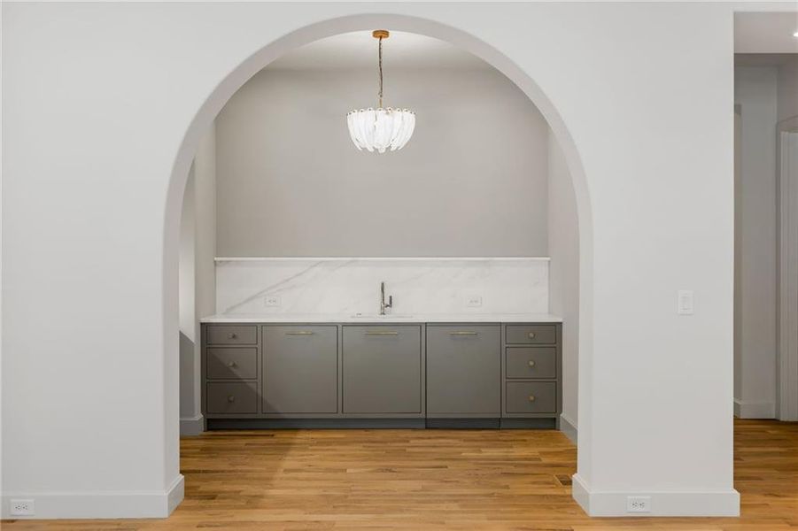 Furnished interior view inside a new home in , Atlanta (Image 14).