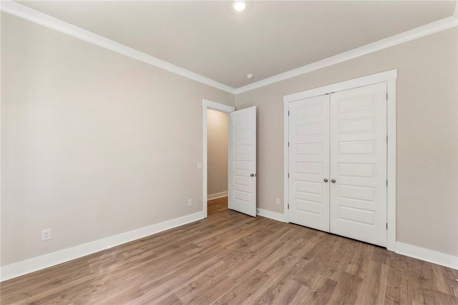 Bedroom 3 -Images are of a different home with a s