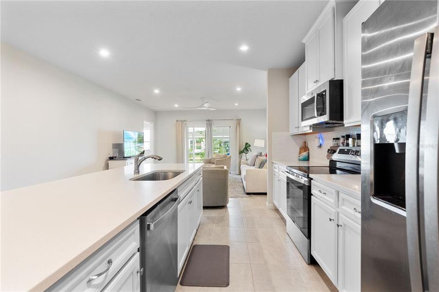 Furnished interior view inside a new home in Park Ridge Villas, Spring Hill (Image 5).