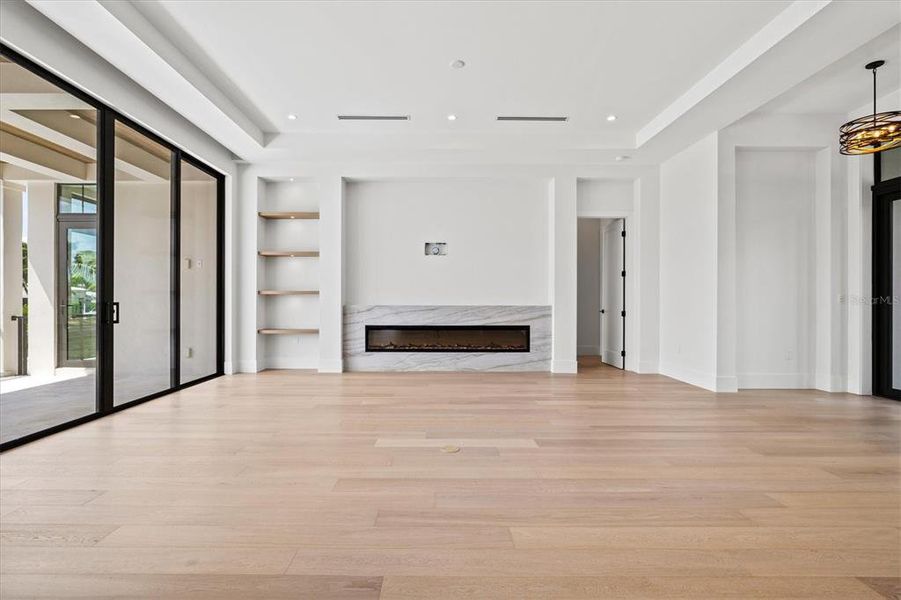 Spacious, unfurnished interior of a new home in , Longboat Key (Image 19). Spacious, unfurnished interior of a new home in , Longboat Key (Image 19).