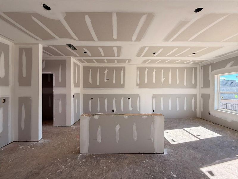 In-progress construction of a new home in Leydenview, Mableton, GA (Image 28).