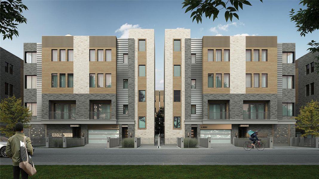 Front exterior of a new home in , Houston, TX, highlighting curb appeal (Image 2). Front exterior of a new home in , Houston, TX, highlighting curb appeal (Image 2).