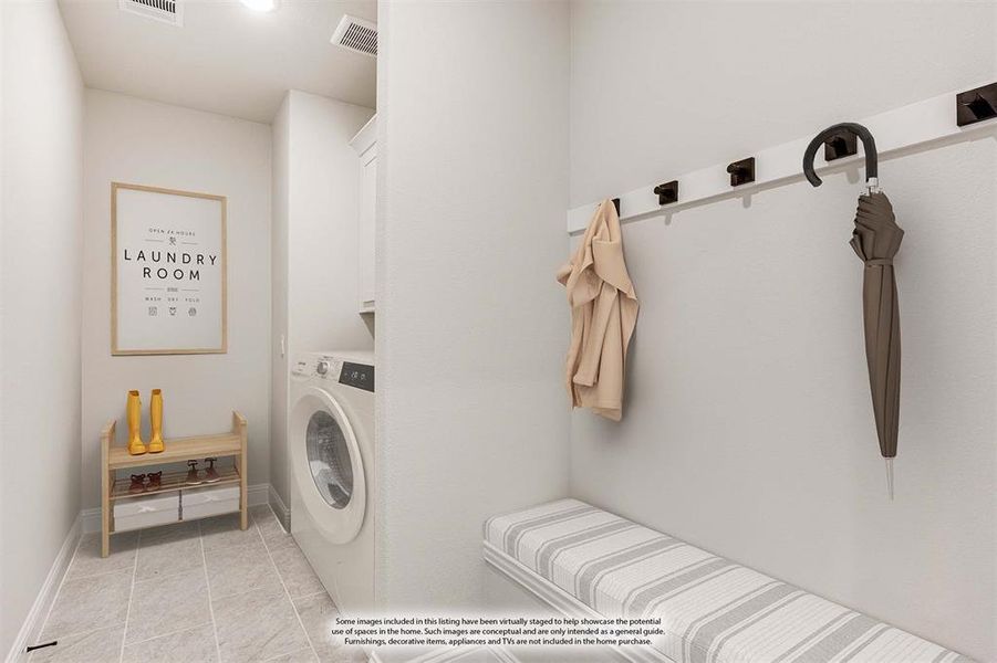 Furnished interior view inside a new home in Woodstone, Providence Village (Image 14). Furnished interior view inside a new home in Woodstone, Providence Village (Image 14).