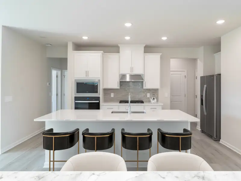 Furnished interior view inside a new home in Oak Manor - Classic Series, Garner (Image 3).