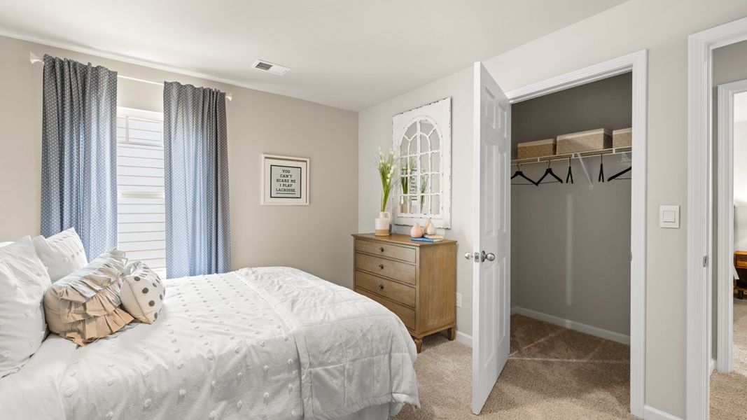 Representative furnished interior of a home built from the Elle by D.R. Horton in The Preserve at Agricultural Village, Perry (Image 33).