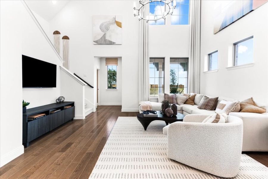 Furnished interior view inside a new home in Elevon, Lavon (Image 15).