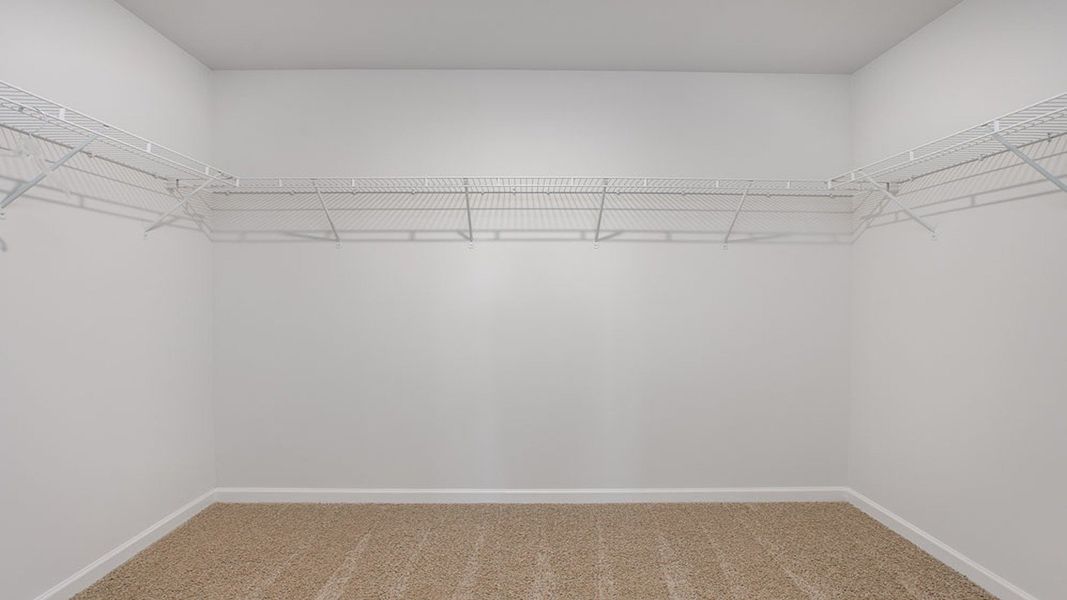 Spacious, unfurnished interior of a new home in The Preserve at Kinsley, Jamestown (Image 21). Spacious, unfurnished interior of a new home in The Preserve at Kinsley, Jamestown (Image 21).