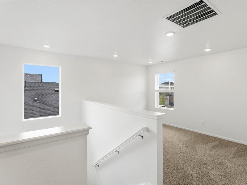 The Silversage floorplan image taken at a Meritage Homes community in Brighton, CO The Silversage floorplan image taken at a Meritage Homes community in Brighton, CO