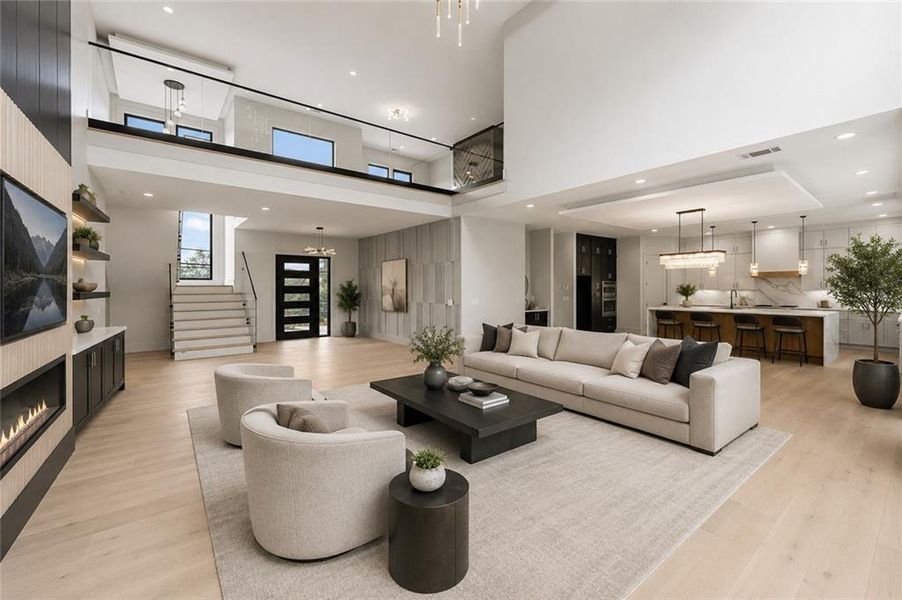 Furnished interior view inside a new home in , Lawrenceville (Image 39).