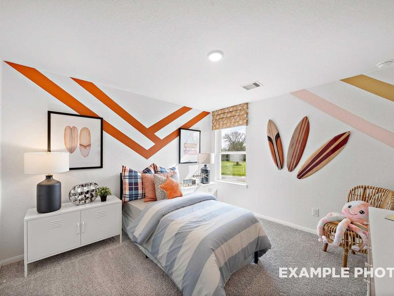 Furnished interior view inside a new home in Windmill Estates, Magnolia (Image 31).