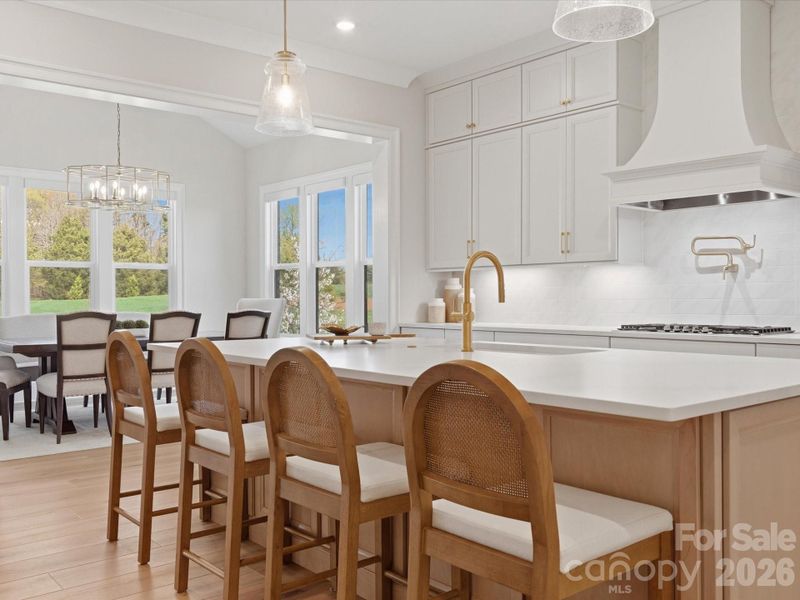 Furnished interior view inside a new home in Broadmoor at Marvin, Marvin (Image 14).