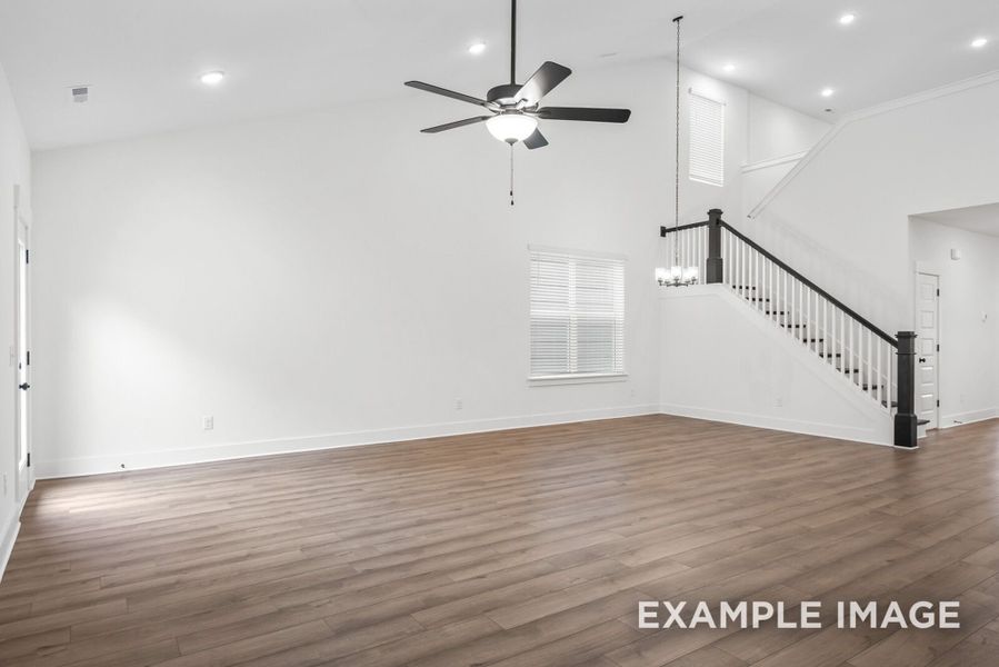 Spacious, unfurnished interior of a new home in Woods Crossing, Gallatin (Image 69).