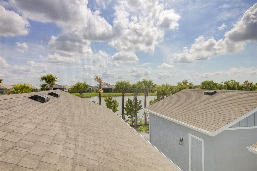 Exterior details and patio area of a home in Bungalow Walk at Lakewood Ranch, Lakewood Ranch (Image 3).