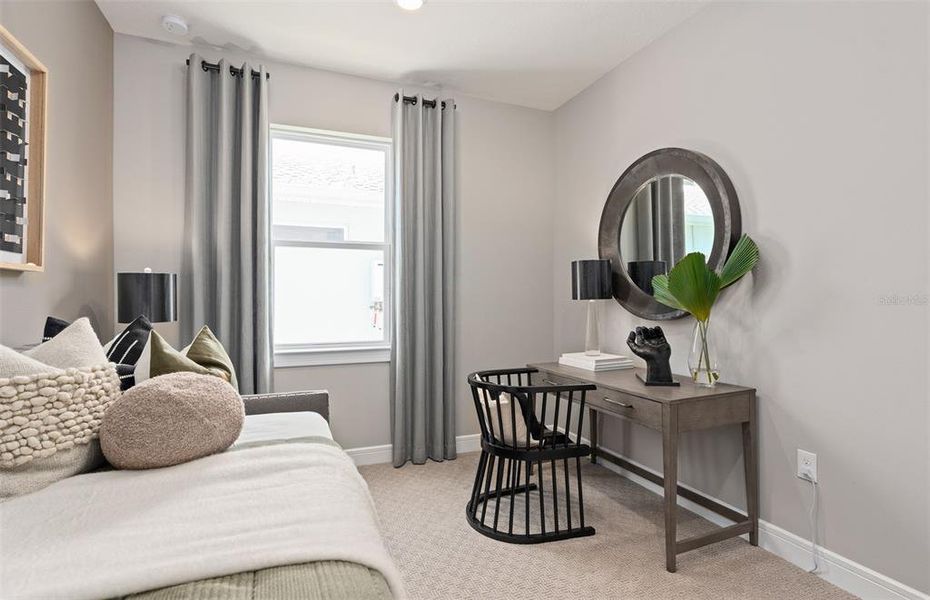 Furnished interior view inside a new home in Del Webb Sunbridge, St. Cloud (Image 22).