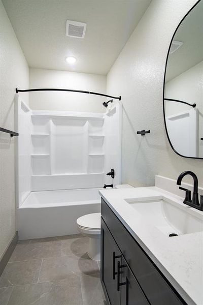 Furnished interior view inside a new home in , Cresson (Image 8).