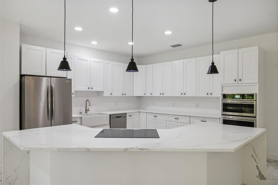 Furnished interior view inside a new home in , Brooksville (Image 17).