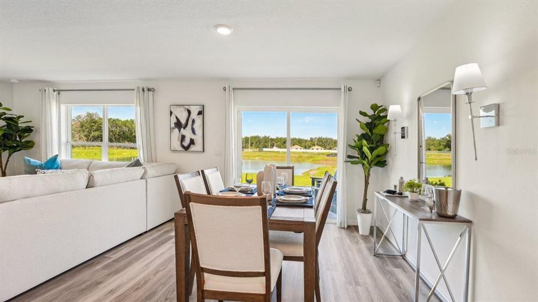 Furnished interior view inside a new home in Mandarin Grove, Palmetto (Image 7).