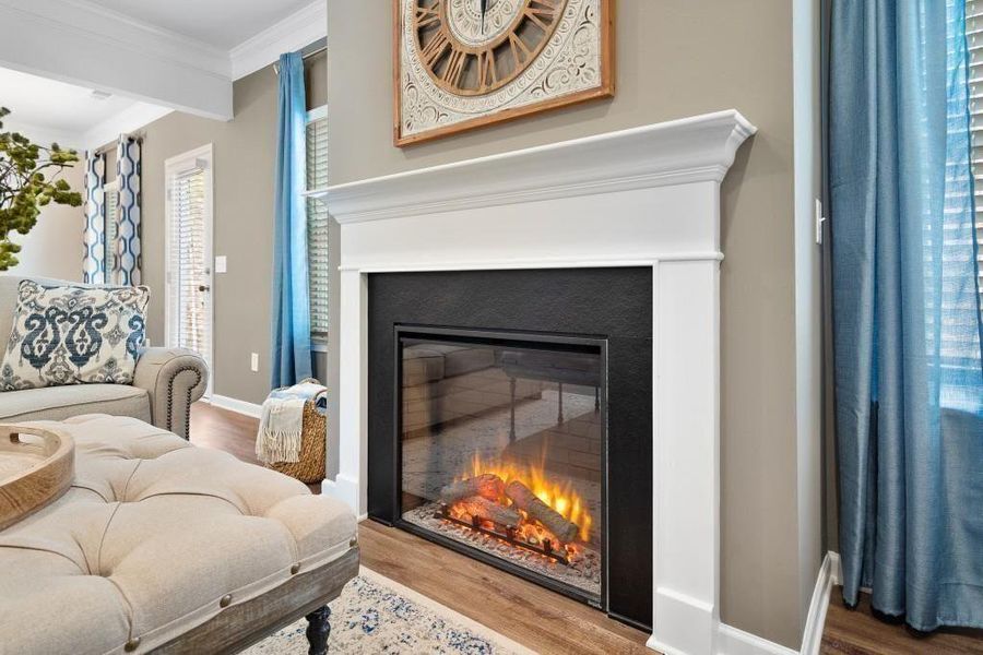 Furnished interior view inside a new home in Jones Ridge, Dallas (Image 16).
