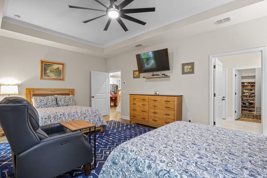 Furnished interior view inside a new home in , Summerville (Image 8).