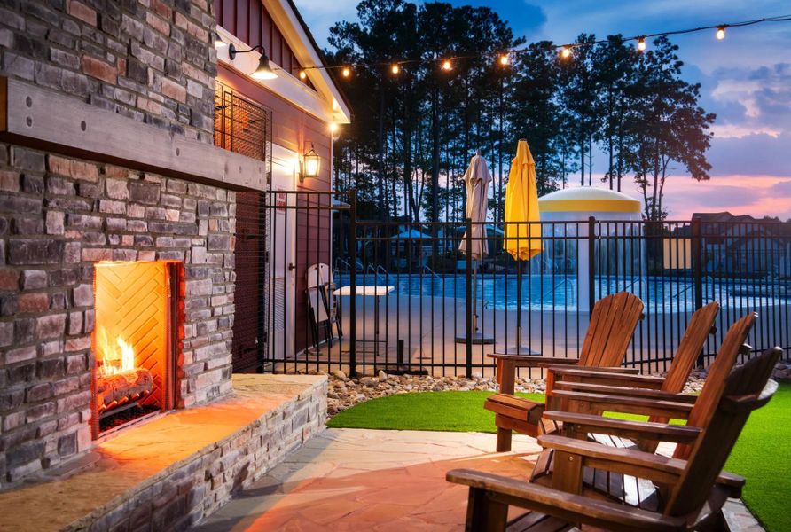 The Serenity Barn Fireplace