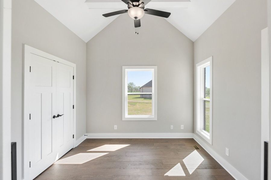 Spacious, unfurnished interior of a new home in Whisper Hill, Wendell (Image 48).