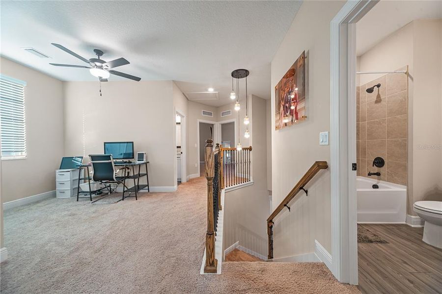 Furnished interior view inside a new home in Reunion Village, Kissimmee (Image 19).