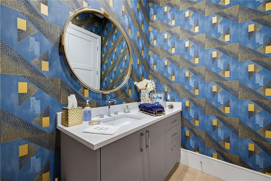 Furnished interior view inside a new home in The Dillon Buckhead, Atlanta (Image 51). Furnished interior view inside a new home in The Dillon Buckhead, Atlanta (Image 51).