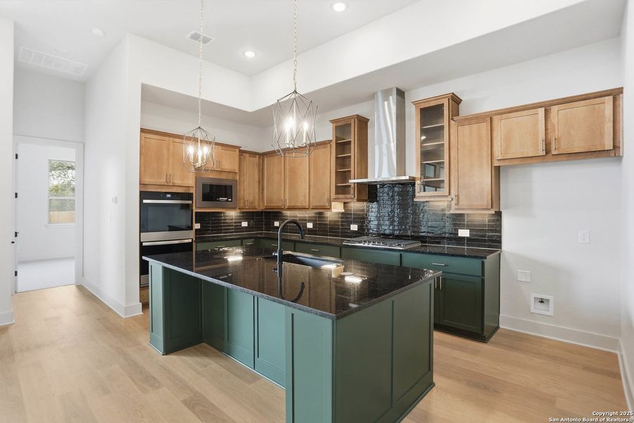 Furnished interior view inside a new home in Kinder Ranch 70's, San Antonio (Image 22). Furnished interior view inside a new home in Kinder Ranch 70's, San Antonio (Image 22).
