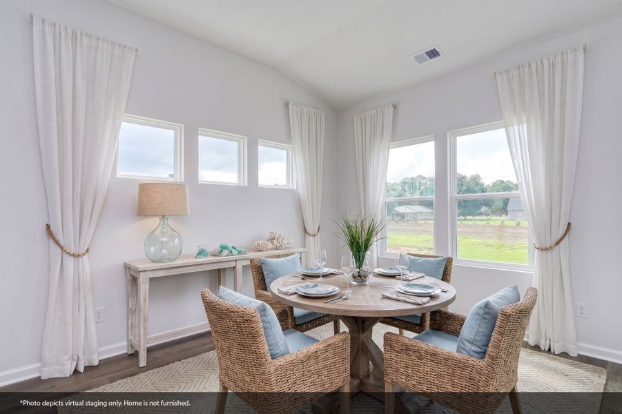 Furnished interior view inside a new home in Garden Grove, Conway (Image 8).