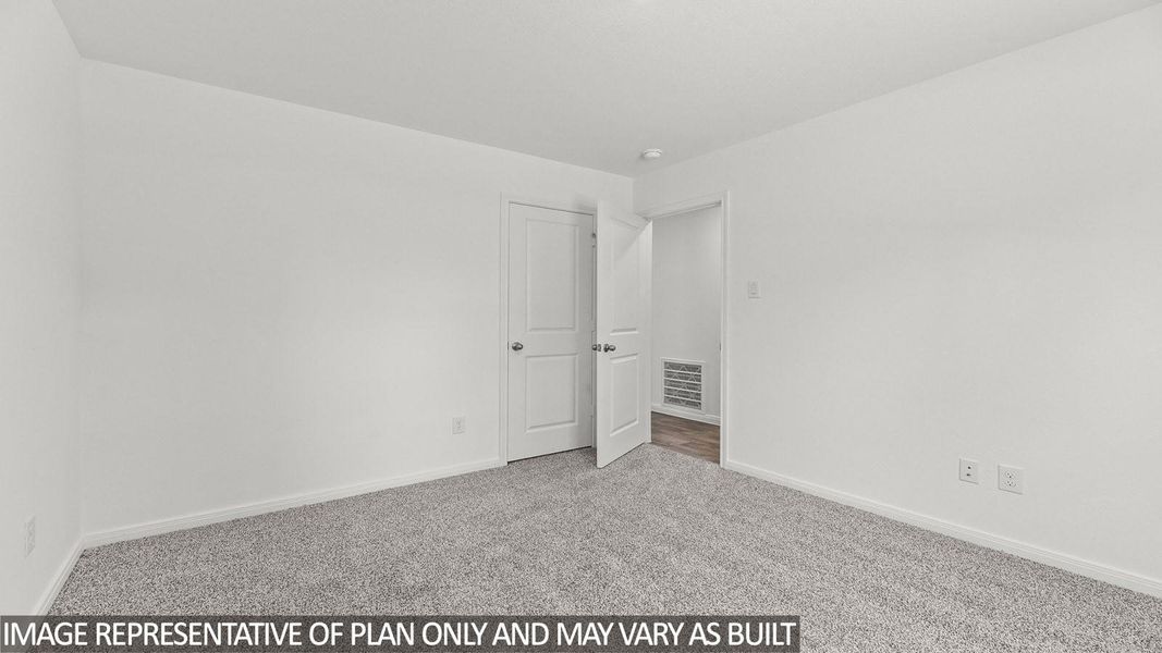 Spacious, unfurnished interior of a new home in William Trails, Willis (Image 11). Spacious, unfurnished interior of a new home in William Trails, Willis (Image 11).