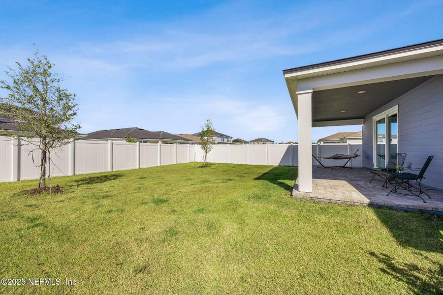 Exterior details and patio area of a home in Forest Park at Wildlight, Yulee (Image 25). Exterior details and patio area of a home in Forest Park at Wildlight, Yulee (Image 25).