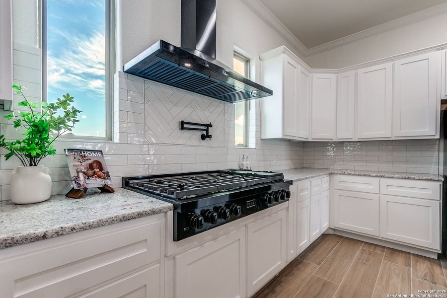 Furnished interior view inside a new home in , Castroville (Image 31).