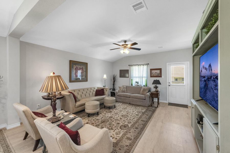 Furnished interior view inside a new home in Liberty Village, Brenham (Image 28).