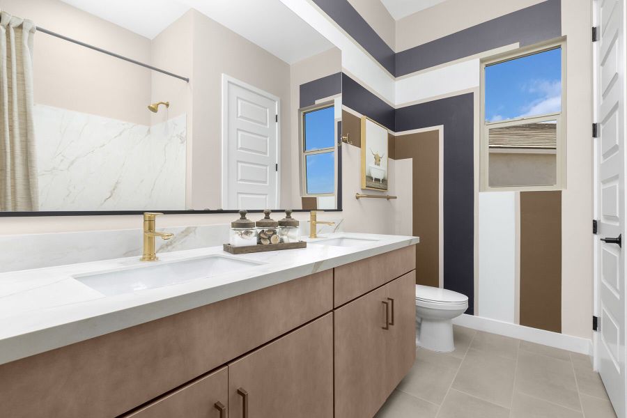 Representative furnished interior of a home built from the Crimson by Mattamy Homes in Rosewood Heights, San Tan Valley (Image 16).