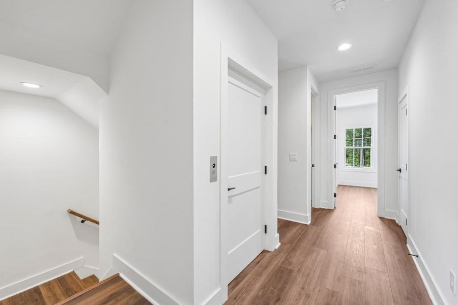 Spacious, unfurnished interior of a new home in Skyview On Broad, Sugar Hill (Image 33). Spacious, unfurnished interior of a new home in Skyview On Broad, Sugar Hill (Image 33).