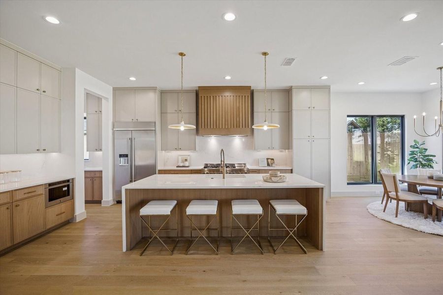 Furnished interior view inside a new home in , Houston (Image 27). Furnished interior view inside a new home in , Houston (Image 27).