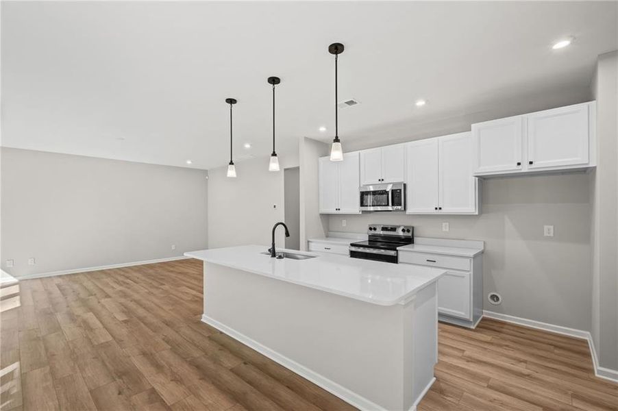 Furnished interior view inside a new home in Sage Woods, Dallas (Image 13).