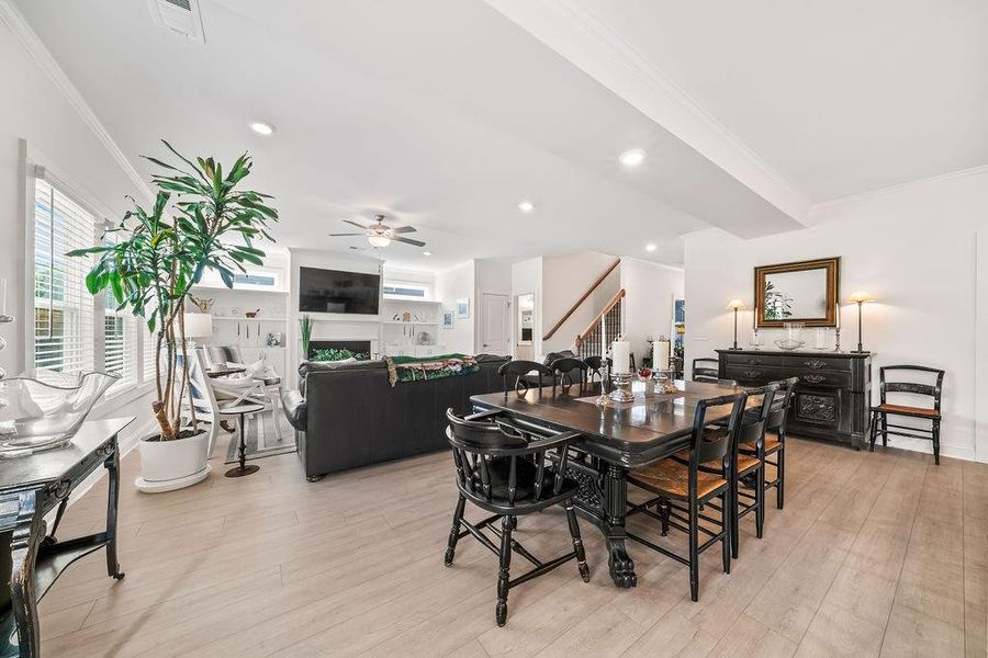 Furnished interior view inside a new home in , Dallas (Image 49).