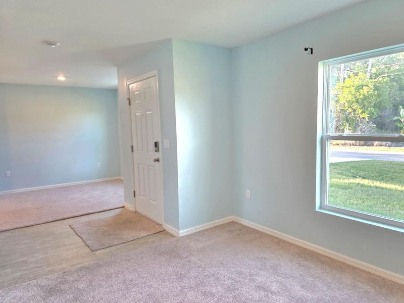 View of Foyer from Formal Living Rm Area