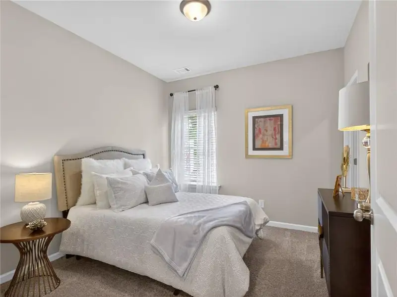 Furnished interior view inside a new home in Creekwood, Powder Springs (Image 18).