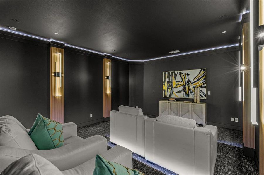 Fist Floor Media Room