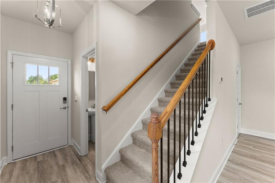 Spacious, unfurnished interior of a new home in Magnolia Villas, Cornelia (Image 33). Spacious, unfurnished interior of a new home in Magnolia Villas, Cornelia (Image 33).